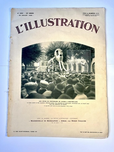 Článek z francouzského časopisu L'Illustration, který označil Baťu za evropského Forda